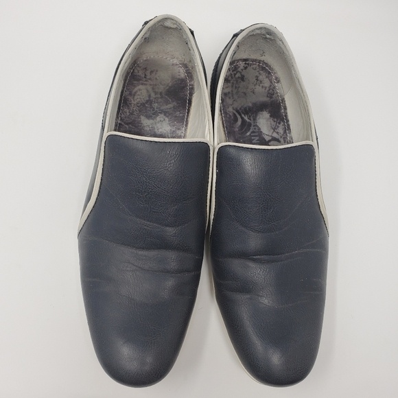 CALL IT  SPRING | Men's Blue & White Slip-on Shoes - Picture 2 of 6
